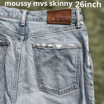 MOUSSY MVS 스키니 26인치