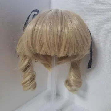 인형용 가발 금발 컬