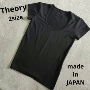 띠어리 블랙 티셔츠 Theory Tshirt BLACK 2