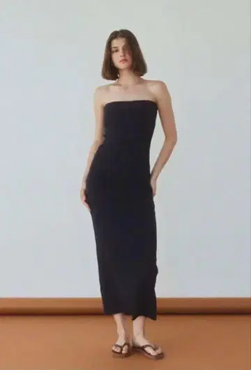 ALEXIA STAM Rib Bare Top Dress 완판템