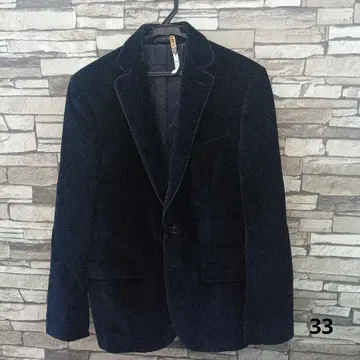자라 맨 네이비 코듀로이 자켓