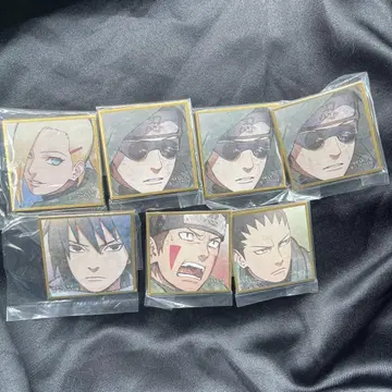 NARUTO 가챠가챠 미니 색지