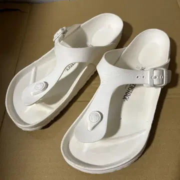 BIRKENSTOCK 샌들 Gizeh 기제 EVA 화이트 38