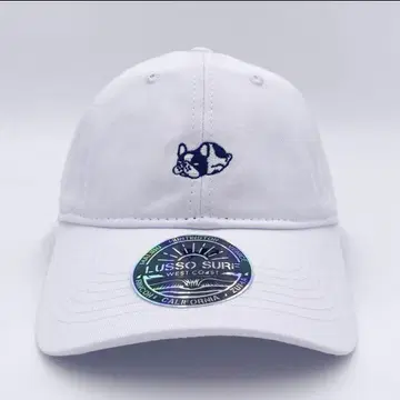 해변 코디에 딱! LUSSO SURF 서핑 도그 캡 모자 화이트