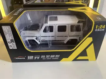 MINIATUTO 1:24 다이캐스트 모델 화이트