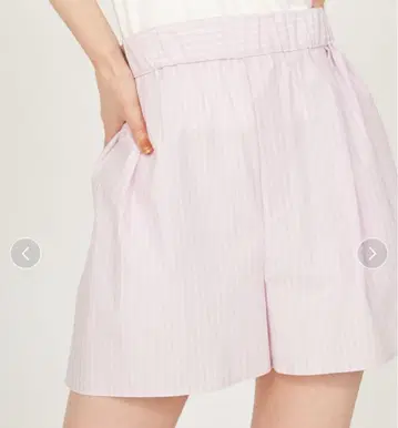 스트라이프 이지 하프 팬츠 emmi 2025SS