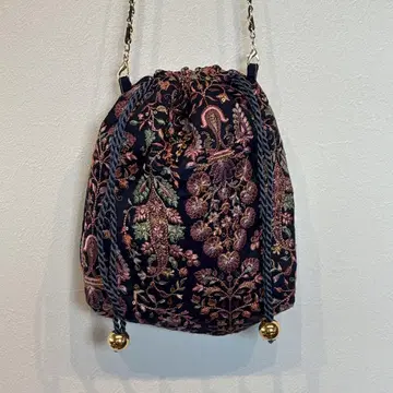 인도 자수 복조리 백