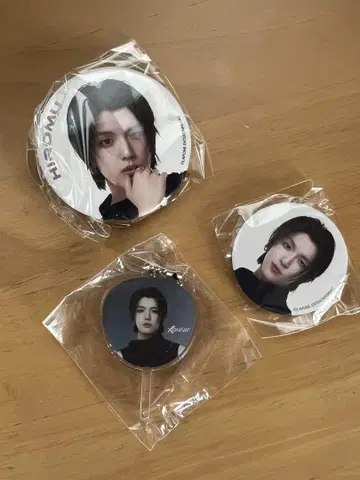 INI 타카츠카 다이무 캡슐 미니 부채 미니 캔뱃지 캔뱃지