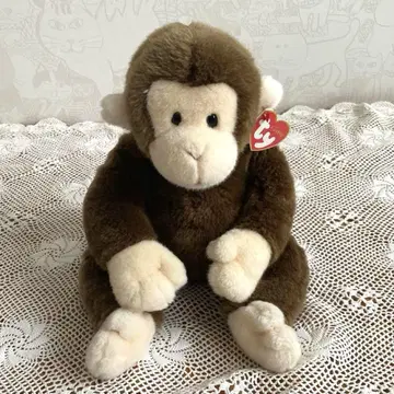 ty 비니 베이비즈 원숭이 봉제 인형