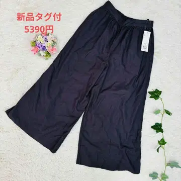 사만사 모스모스 택 포함 새상품 패턴 모듬 이지 와이드 팬츠