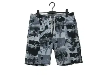 NATAL DESIGN 흑백 숏 팬츠 XL