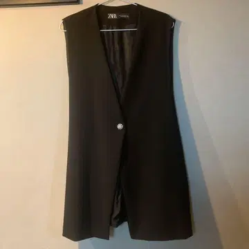 자라 베스트 베스트 XL 블랙 사이드 슬릿