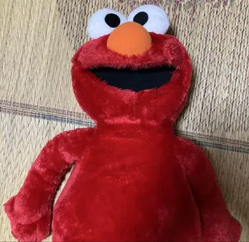 엘모 봉제 인형 약 70cm 빨간색