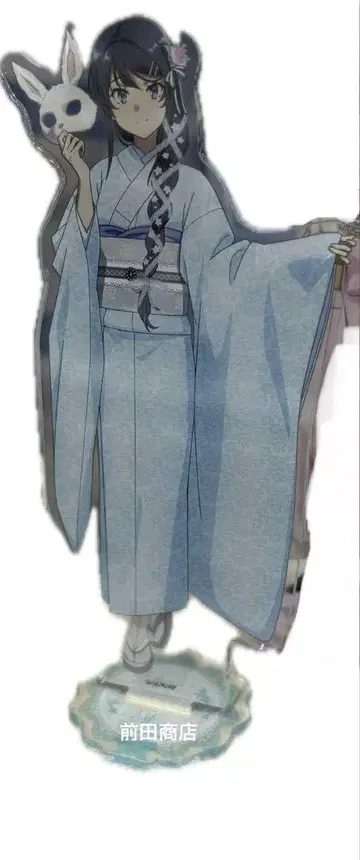 청춘 돼지들 파랑 돼지 사쿠라지마 마이 아크릴 스탠드 빅 카메라