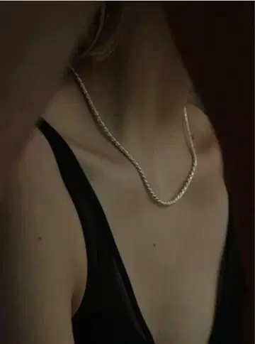 GAGAN 목걸이 실버 925 45cm