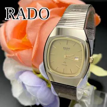 작동 손목시계 RADO DIASTAR 라도 새상품 배터리 골드 G92