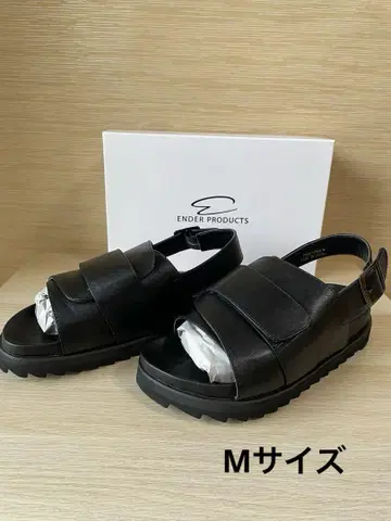 ENDER PRODUCTS 블랙 컴포트 샌들