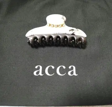 acca 아카 헤어 클립 화이트