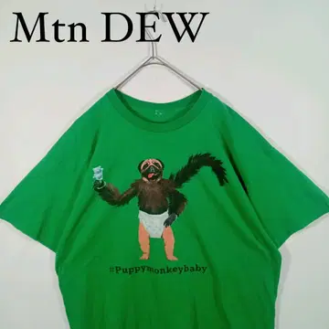Mtn DEW 마운틴 듀 티셔츠 기업 티셔츠 XL