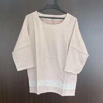 02 iikigokochi 상의 L 핑크 면 100% 일본제
