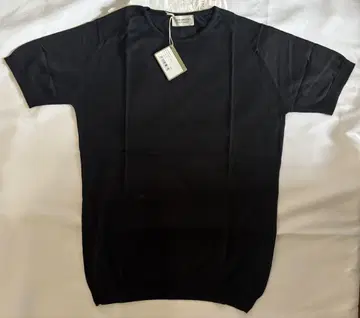 JOHN SMEDLEY 블랙 반팔 니트 (미사용 새상품) M 사이즈