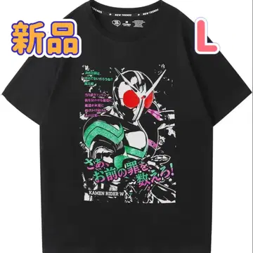 신상품 가면라이더 W 사이클론 조커 티셔츠 L 사이즈