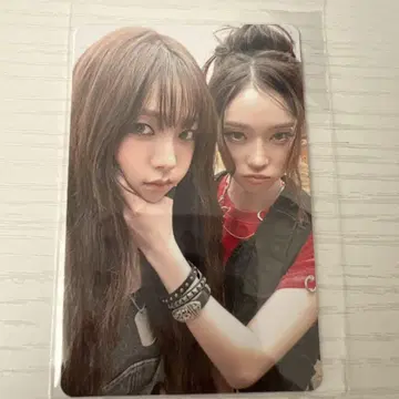 aespa dirty work 카리나 윈터 워너 트레이딩 카드