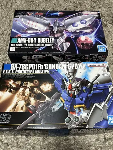 HGUC 건담 GP01Fb 풀 버니언 & 큐베레이 2개 세트