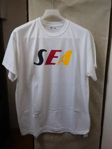 WIND AND SEA 티셔츠 L 사이즈 화이트