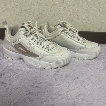 휠라 스니커즈 화이트 23.5cm