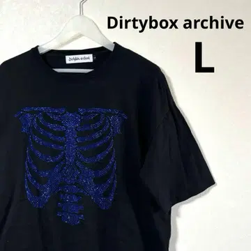 dirtybox archive 티셔츠 큐빅 블랙 L