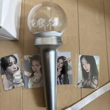 aespa 응원봉 실버 LED 조명