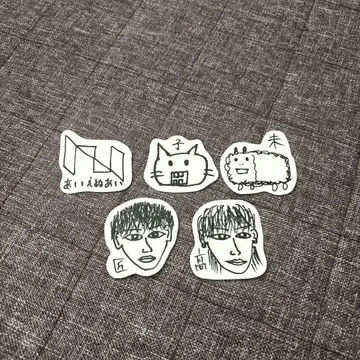INI XQUARE MJ 화백 스티커