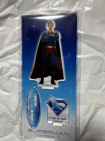 영화 '슈퍼맨' SUPERMAN(크립토) 극장 굿즈 아크릴 스탠드 A