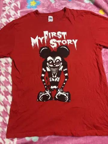 My First Story 빨간색 티셔츠 마이파스 군