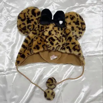도쿄 디즈니 리조트 레오파드 무늬 모자 미니 디즈니랜드 디즈니씨