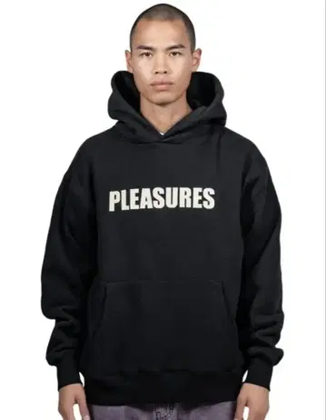 PLEASURES WAVE QUILTED HOODIE 후디 후드티