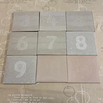 무인양품 BGM CD 3.4.5.6.7.8.9.10.15 총 9장 세트