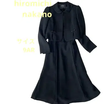 히로미치나카노 블랙 포멀 원피스 예복 상복 9호