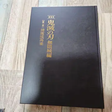 극장판 귀멸의 칼날 무한성편 제1장 아카자 재림 최초 한정판 팜플렛