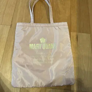 MARY QUANT 토트백 핑크