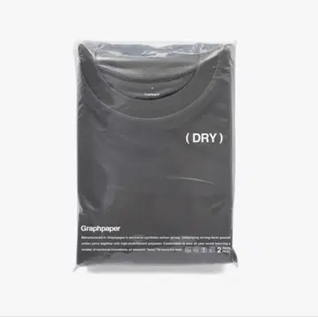 DRY 2-Pack Crew Neck Tee gray 사이즈 2 1장만