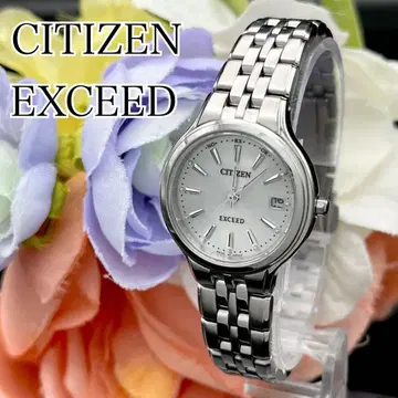 작동 손목시계 CITIZEN EXCEED 전파 솔라 티타늄 G95