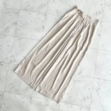FRAY I.D 와이드 팬츠 린넨 베이지 0 프레이 아이디