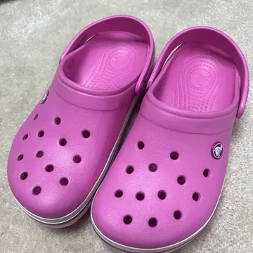 Crocs 여성용 핑크 23cm