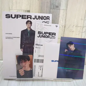 Superjunior 25 Photobook ver 은혁