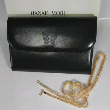 HANAE MORI 포멀 백 블랙