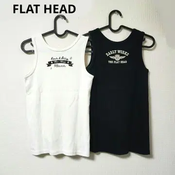 FLATHEAD 플랫 헤드 BLACK MINT 탱크탑 2장 세트