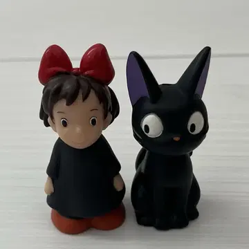 마녀 배달부 키키 지지 손가락 인형 소프트 비닐 피규어