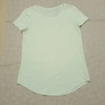 룰루레몬 Lululemon 얇은 그린 티셔츠 반팔 4
